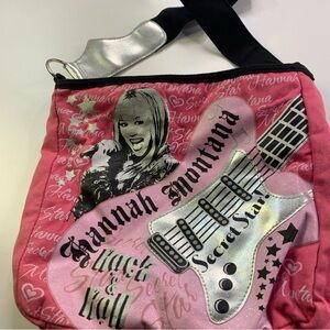 Disney Pink and Silver Hannah Montana Shoulder Bag